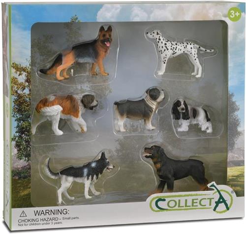 Collecta Honden: Speelset In Giftverpakking 7-delig Herder