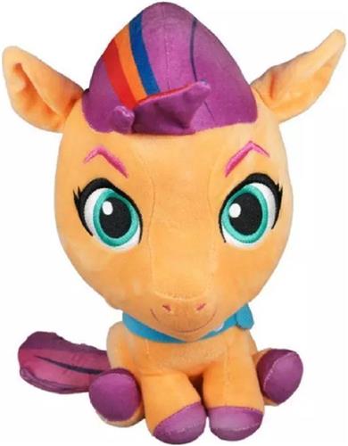 Sunny Starscout  My Little Pony Angels Pluche Knuffel 30 cm {Speelgoed Knuffeldier voor kinderen jongens meisjes | My Little Pony: Een nieuwe generatie | Bekend van Netflix | Pipp Petals, Zipp Storm, Sunny Starscout, Izzy Moonbow, Hitch Trailblazer}