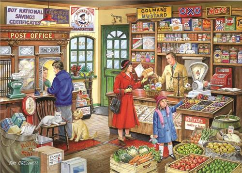 House of Puzzles Corner Shop - 1000 Piece Jigsaw Puzzle