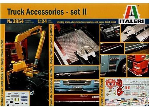 1:24 Italeri 3854 Truck Accessoires - Set II Plastic Modelbouwpakket