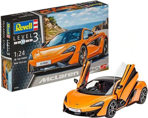 1:24 Revell 07051 McLaren 570S Plastic Modelbouwpakket