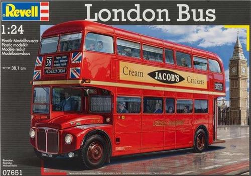 1:24 Revell 07651 London Bus Plastic Modelbouwpakket