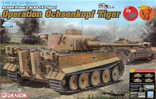 1:35 Dragon 6328 Pz.Kpfw. VI Ausf.E Sd.Kfz.181 Tiger I "Operation Ochsenkopf Tiger" Plastic Modelbouwpakket