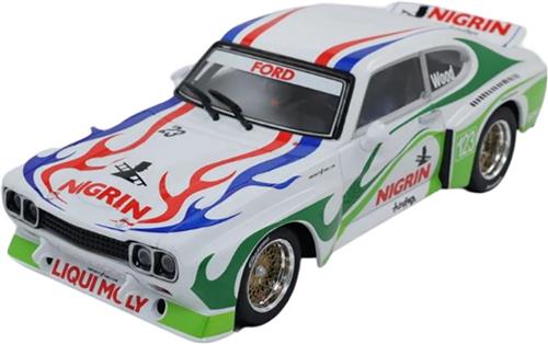 Carrera, miniatuur auto Ford Capri RS R.Wood Nr.123 Diecast model, Veelkleurig