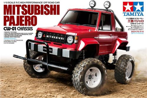 1:10 Tamiya 58727 RC Mitsubishi Pajero - CW-01 RC Plastic Modelbouwpakket