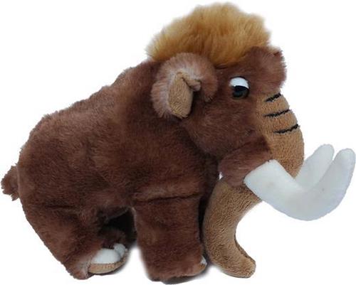 PIA Soft Toys Pluche Knuffeldier Mammoet staand - 17 cm