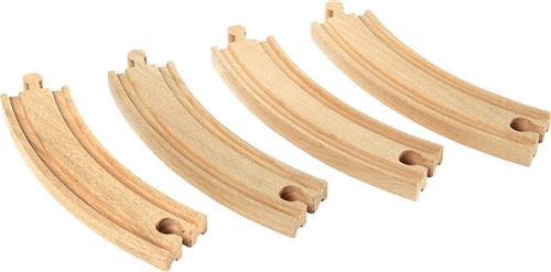 BRIO Lange gebogen rails - 33342