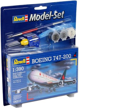 1:390 Revell 64210 Boeing 747-200 Air Canada - Model Set Plastic Modelbouwpakket