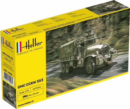 Heller - 1/72 Gmc Cckw 353hel79996 - modelbouwsets, hobbybouwspeelgoed voor kinderen, modelverf en accessoires