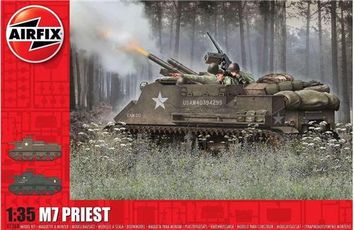 1:35 Airfix 1368 M7 Priest Plastic Modelbouwpakket