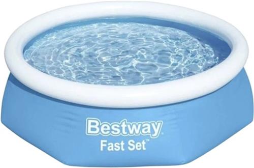 Bestway Uitbreidingszwembad - 244x61 cm - Met Opblaasbare Kraag