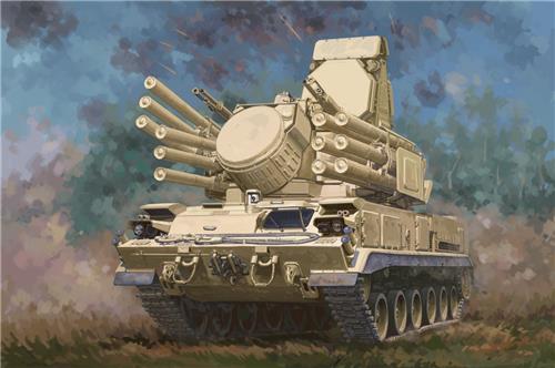 1:35 Trumpeter 01093 ZPRK DB 96K6 Pantsir-S1 - Tracked Plastic Modelbouwpakket