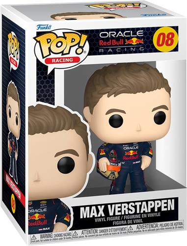 Pop Racing: Max Verstappen with Helmet Funko Pop #08