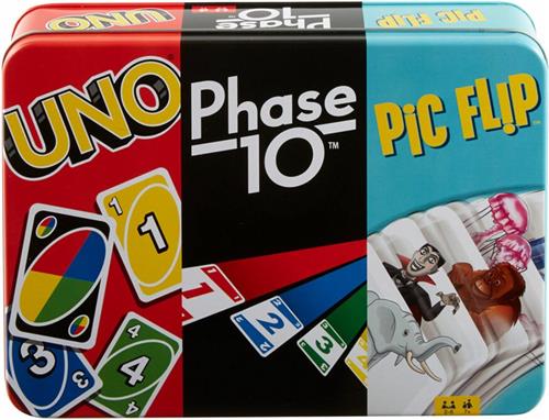 Mattel Games UNO Bundle Collector Bewaarblik - Kaartspel