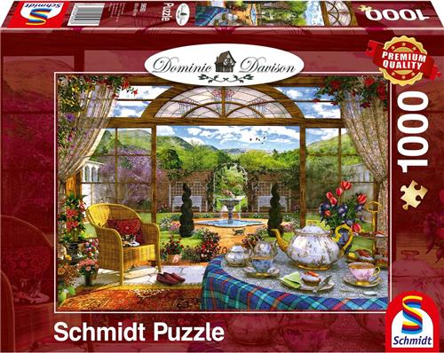 Schmidt Uitzicht vanuit de Serre, 1000 stukjes - Puzzel - 12+