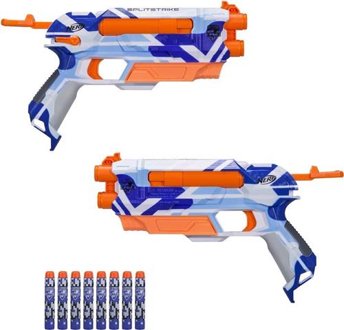 Nerf N-Strike Elite Battle Camo Splitstrike Blaster 2 Stuks + 8 Darts