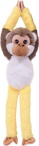 PIA Soft Toys - Pluche Knuffeldier - Hangaap doodshoofdaapje ECO - 38 cm: 100% Ecologisch, 100% Lief