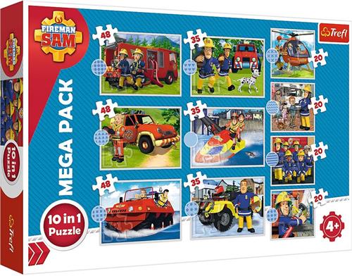 Trefl Trefl 10in1 - Meet Fireman Sam's rescue / Prism A&D Fireman