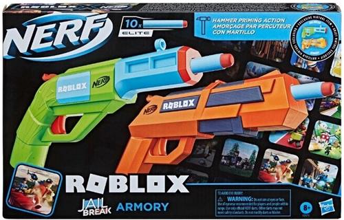 Nerf Roblox Jailbreak Armory blaster - Inclusief Darts