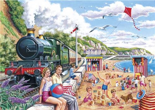 House of Puzzles Seaside Special - BIG 250 Piece Jigsaw Puzzle