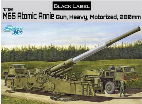 Dragon | 7484 | M65 Atomic Annie Gun, Heavy, Motorized, 280mm | 1:72 | black label