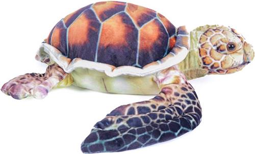 PIA Soft Toys Pluche Knuffeldier Zeeschildpad - 35 cm