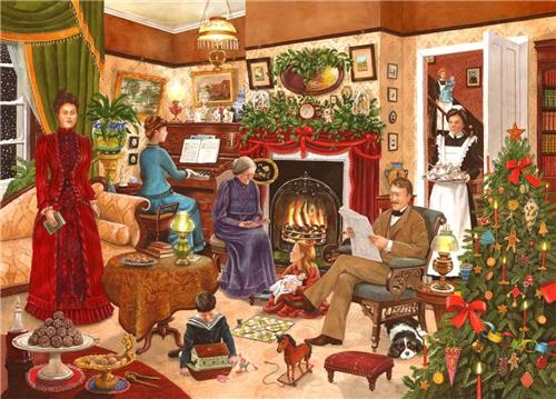 House of Puzzles No.12 - Christmas Past - 500 Piece Jigsaw Puzzle