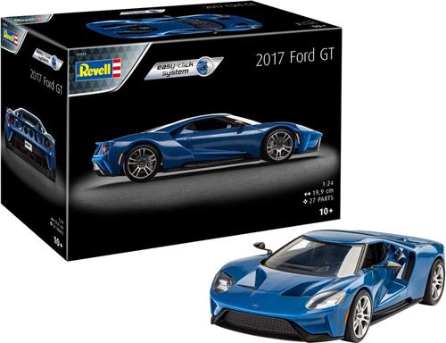 1:24 Revell 07824 Ford GT 2017 Car - Easy Click Plastic Modelbouwpakket