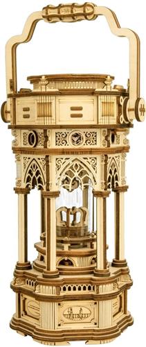 Robotime - Muziekdoos - DIY - 3D - Victorian Lantern - Houten Modelbouw