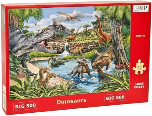 Dinosaurs Puzzel 500 XL stukjes