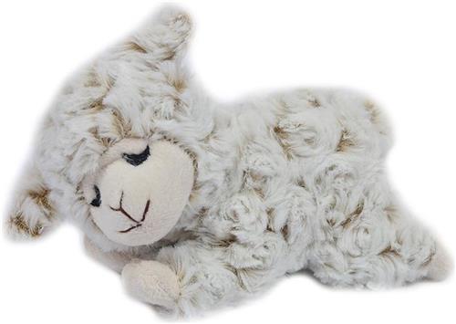 Pia Toys Knuffeldier Schaap/lammetje - zachte pluche stof - premium kwaliteit knuffels - wit - 17 cm - Schapen - slapend