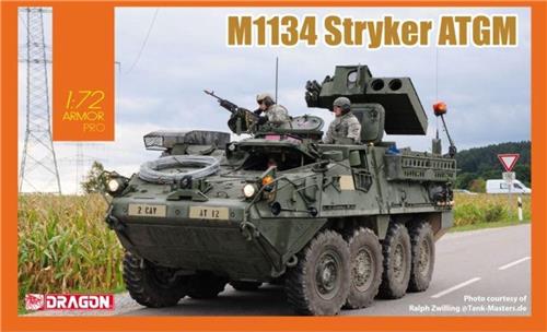 1:72 Dragon 7685 M1134 Stryker ATGM Plastic Modelbouwpakket