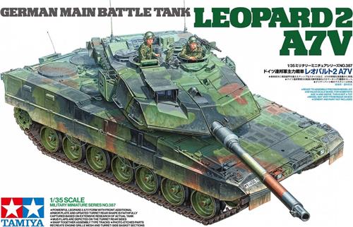 1:35 Tamiya 35387 Leopard 2 A7V - German Main Battle Tank Plastic Modelbouwpakket