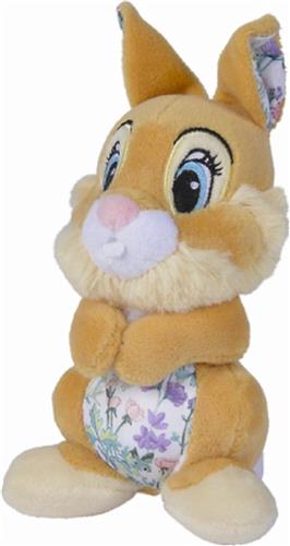 Miss Bunny Bloemetjes Disney Pluche Knuffel Konijn 18 cm {Disney Plush Toy | Speelgoed Knuffeldier Knuffelpop voor kinderen jongens meisjes | Dombo, Stampertje, Dalmatier, Lady Vagebond, Bambi, Marie}