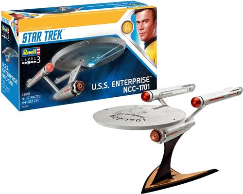 1:600 Revell 04991 U.S. S. Enterprise NCC-1701 (TOS) Plastic Modelbouwpakket