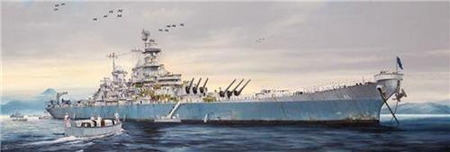 1:200 Trumpeter 03705 USS Missouri BB-63 - Battleship Iowa-class - Slagschip Plastic Modelbouwpakket