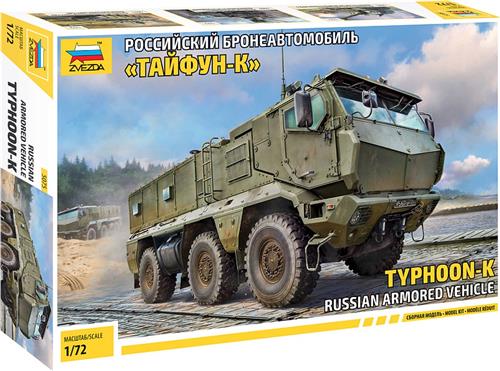 1:72 Zvezda 5075 Russian Armored Vehicle - Typhoon-K Plastic Modelbouwpakket