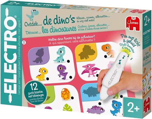 Jumbo - Electro Wonderpen - Ontdek de Dino's - Eduactief spel