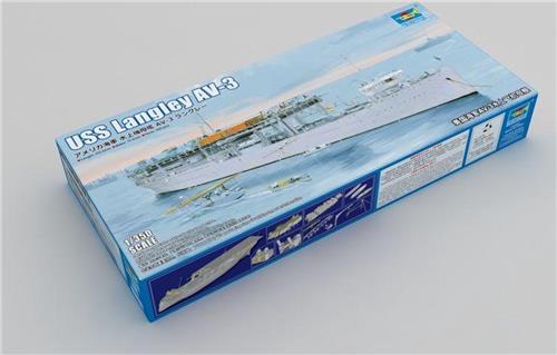 1:350 Trumpeter 05632 USS Langley AV-3 Ship Plastic Modelbouwpakket