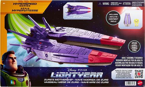 Disney Pixar Lightyear Hyperspeed Zurg Ship - Speelfigurenset