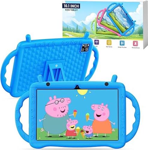 Equivera Kindertablet - Tablet voor Kinderen - Educatieve Tablet - Spelletjes - Ouderlijk Toezicht