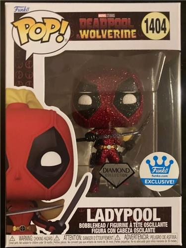 Funko Pop! Marvel: Deadpool - Lady Deadpool Diamond Glitter Funko Exclusive