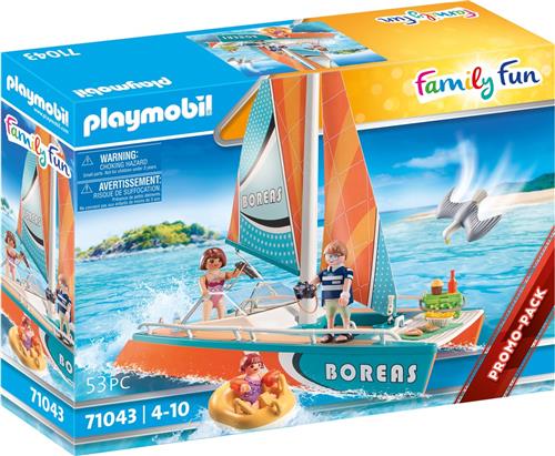 PLAYMOBIL Family Fun PROMO Catamaran - 71043