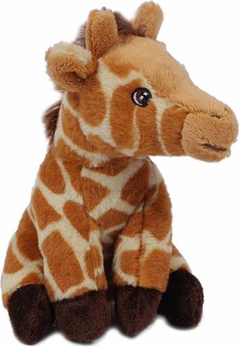 PIA Soft Toys - Pluche Knuffeldier Giraffe - 14 cm