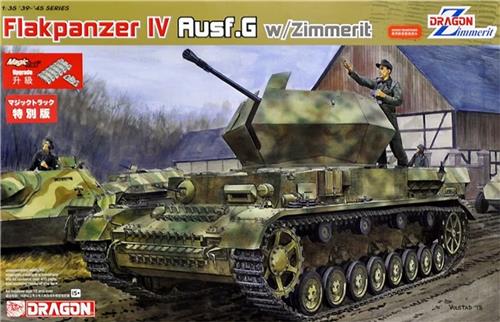 1:35 Dragon 6746 Flakpanzer IV Ausf. G w/Zimmerit w/Magic Track Plastic Modelbouwpakket