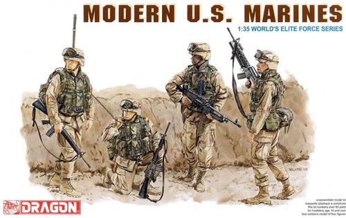 1:35 Dragon 3027 Modern U.S. Marines Plastic Modelbouwpakket