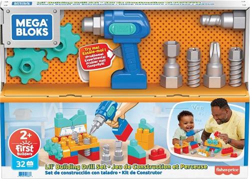 mega bloks lil building drill set