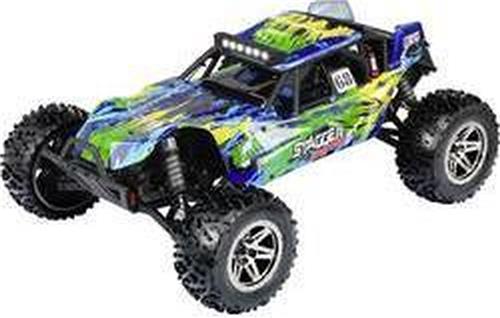 Reely Stagger Brushless 1:10 RC auto Elektro Buggy 4WD 100% RTR 2,4 GHz Incl. accu, oplader en batterijen voor de zende