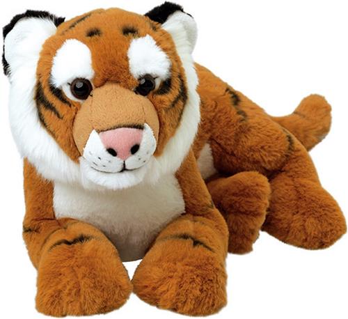 Pluche Bruine Tijger knuffeldier van 48 cm - Speelgoed dieren knuffels cadeau voor kinderen