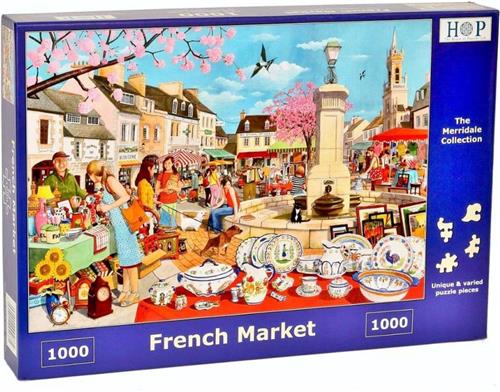 House of Puzzles French Market - 1000 Piece Jigsaw Puzzle